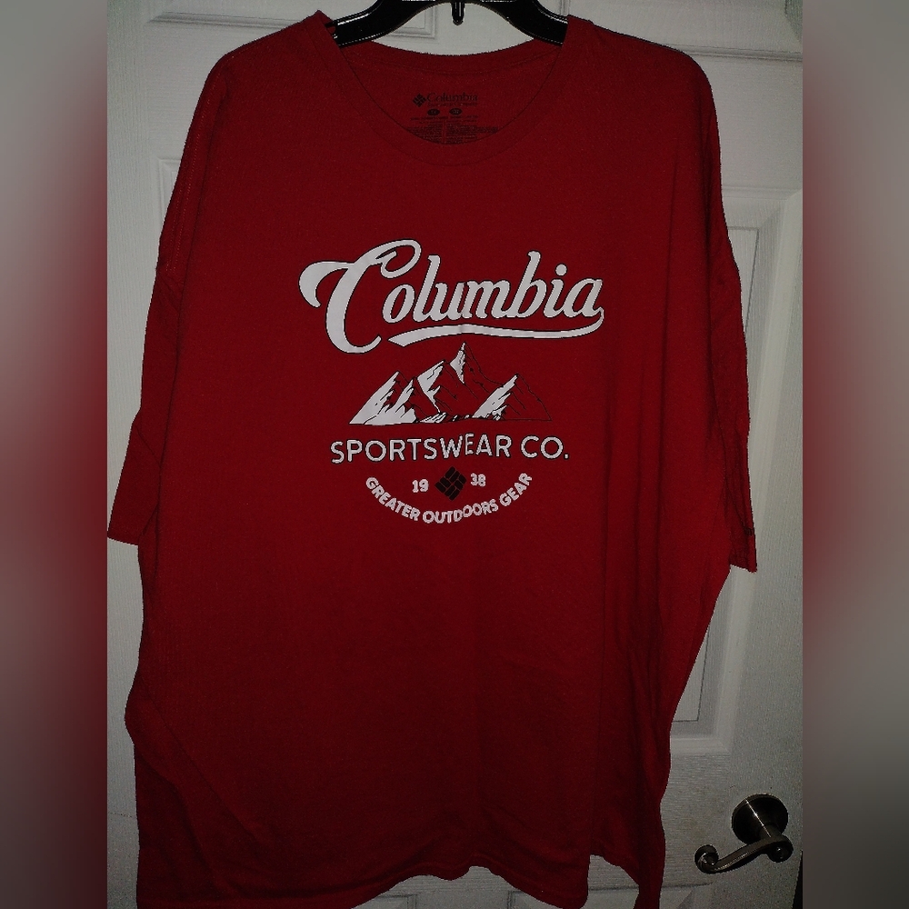 Columbia Red Graphic Men's Tee